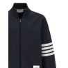 Tech viscose bomber jacket
