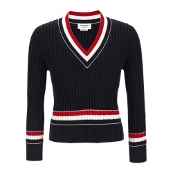 RWB intarsia sweater