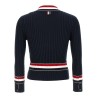 RWB intarsia sweater