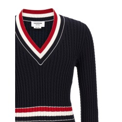 RWB intarsia sweater