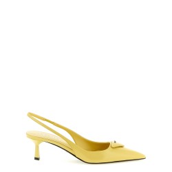 Triangle logo slingback