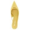 Triangle logo slingback