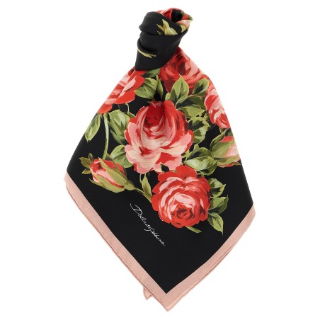 'Bouquet Rose' scarf