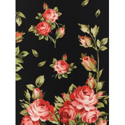 'Bouquet Rose' scarf