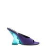Satin mules