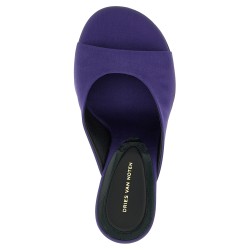 Satin mules