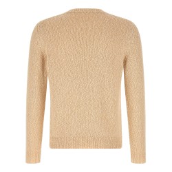 Two-tone yarn sweater