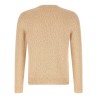 Two-tone yarn sweater