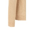 Two-tone yarn sweater