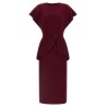 Peplum dress