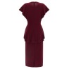 Peplum dress