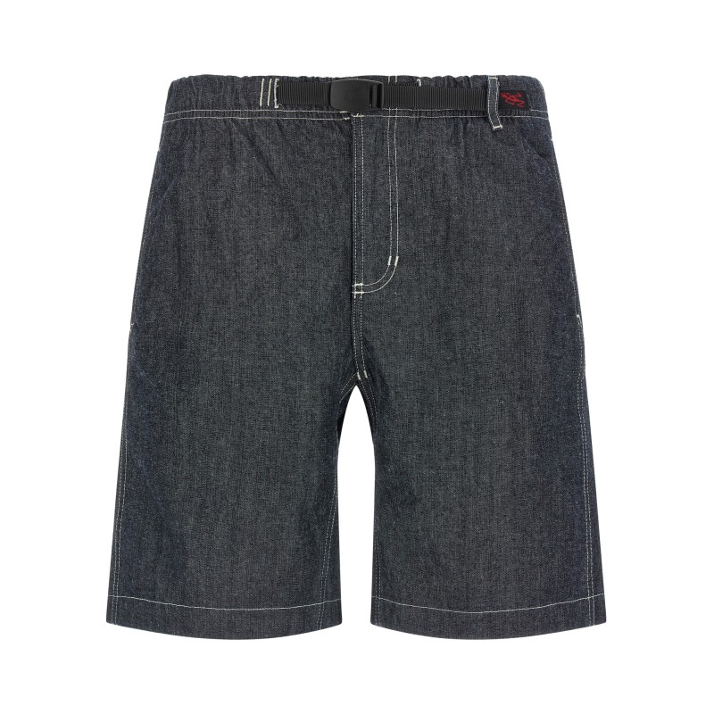 'Japanese Chambray' bermuda shorts