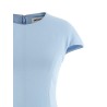 'Blue Crepe Lace' dress