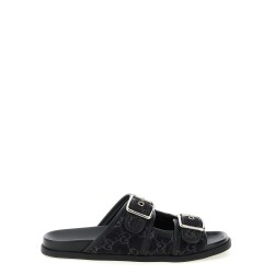 GG denim slides