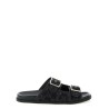 GG denim slides