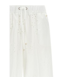 'Broderie Anglaise' pants