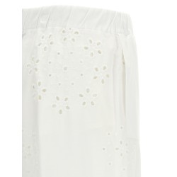 'Broderie Anglaise' pants
