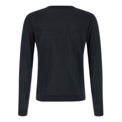 Cotton and silk sweater