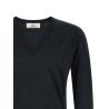 Cotton and silk sweater