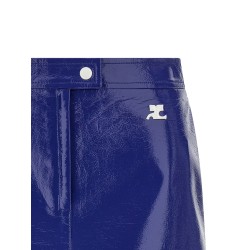 'Reedition Vinyl' skirt