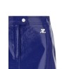 'Reedition Vinyl' skirt