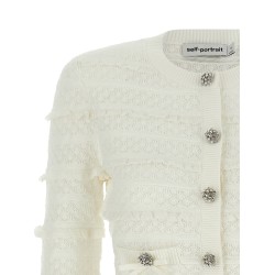 'Pointelle Diamante' cardigan