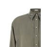 Sequin collar shirt