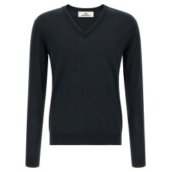 Cotton and silk sweater