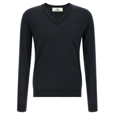 Cotton and silk sweater