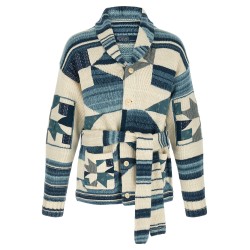 Patchwork cardigan