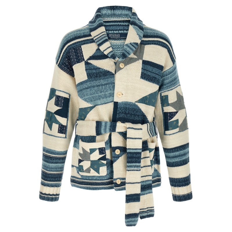 Patchwork cardigan