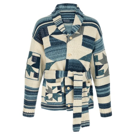 Patchwork cardigan