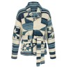 Patchwork cardigan