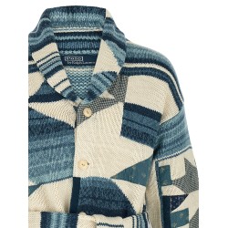 Patchwork cardigan