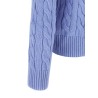 Cotton braided sweater