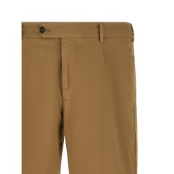 Stretch cotton bermuda shorts