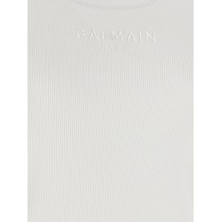 Logo embroidery tank top