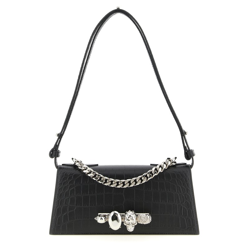'Jewelled' mini shoulder bag