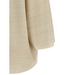Lamé thread sweater