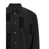 Geometric cut-out shirt