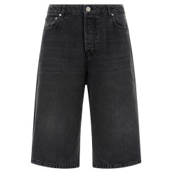 Denim bermuda shorts