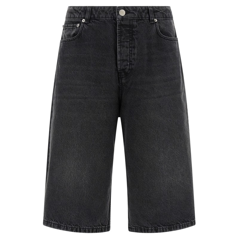 Denim bermuda shorts