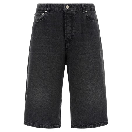 Denim bermuda shorts