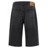 Denim bermuda shorts