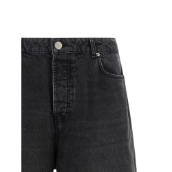 Denim bermuda shorts