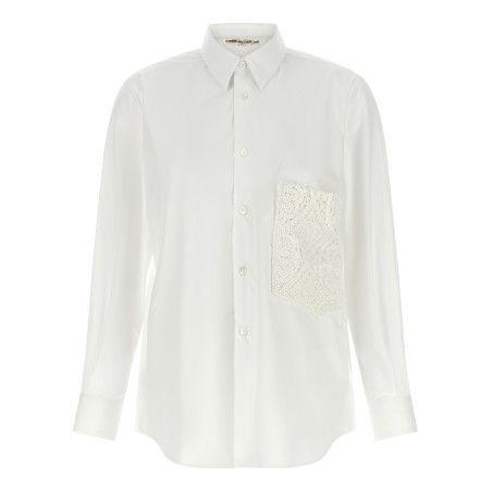 Crochet pocket shirt