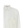 Crochet pocket shirt