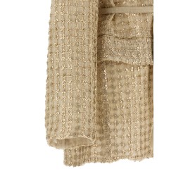 'Dazzling Net Embroidery' organza blazer