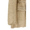 'Dazzling Net Embroidery' organza blazer