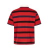 Striped polo shirt